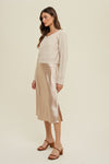 ***PREORDER***Izzy Sweater Dress Set