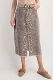 ***PREORDER***Leopard Skirt
