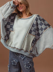 Checkered Sweatshirt