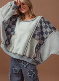 Checkered Sweatshirt