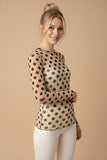 Dot Mesh Top