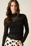 ***PREORDER***Textured Lace Top(ETA 7/31)