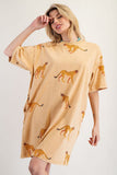 Cheetah Tunic Dress