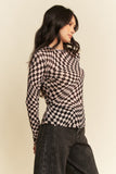 Checkered Mesh Top