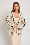 ***PREORDER***Star/Check Sweater Set(ETA 12/30)