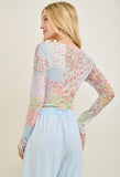 ***PREORDER***Patsy Mesh Top(ETA 5/31)