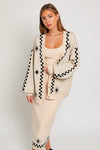 ***PREORDER***Star/Check Sweater Set(ETA 12/30)