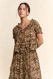 ***PREORDER***Leopard Skirt Set