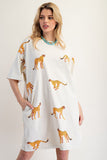 Cheetah Tunic Dress