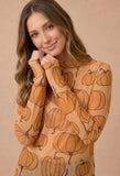 ***PREORDER***Pumpkin Mesh Top(ETA 8/21)