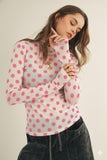 ***PREORDER***Dot Mesh Top