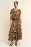 ***PREORDER***Leopard Skirt Set