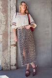 ***PREORDER***Leopard Skirt