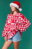 ***PREORDER***Christmas Bow Check Sweater