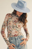 Orelia Mesh Top