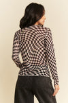 Checkered Mesh Top