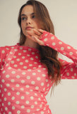 ***PREORDER***Dot Mesh Top