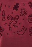 ***PREORDER***Christmas Embroidered Sweatshirt