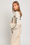***PREORDER***Star/Check Sweater Set(ETA 12/30)
