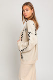 ***PREORDER***Star/Check Sweater Set(ETA 12/30)