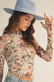 Orelia Mesh Top