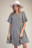 ***PREORDER***Gingham Dress(ETA 12/30)