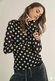 ***PREORDER***Dot Mesh Top