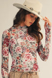 Orelia Mesh Top